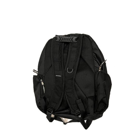 Eastsport Unisex Expandable Team Recycled Backpack, Black - Picture 2 of 5